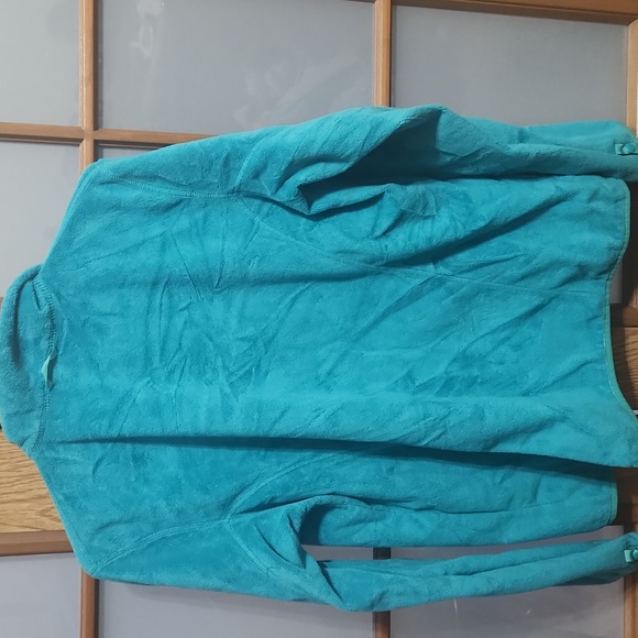 The North Face Womens Turquoise and Dark Blue 3 In 1 Winter Hooded Snow Jacket - Picture 5 of 12